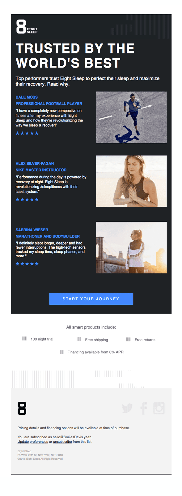 Use social proofs in your email marketing to improve your email deliverability